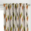 Spoonflower Mid-century Diamonds Curtain Panel