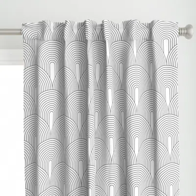 Spoonflower Mid-century Modern Curtain Panel
