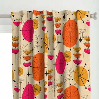 Spoonflower Mid-century Modern Curtain Panel