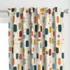 Spoonflower Mid-century Modern Curtain Panel