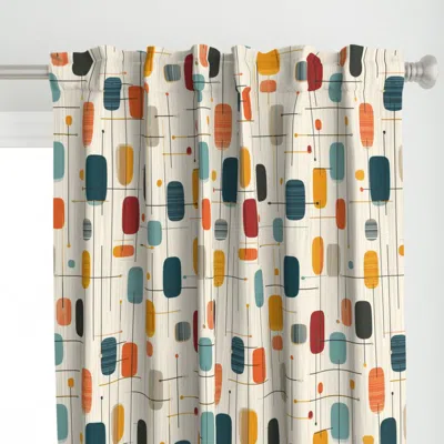 Spoonflower Mid-century Modern Curtain Panel