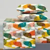 Spoonflower Midmod Birding Queen Sheet Set