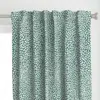 Spoonflower Mini Leopard Print Spots Curtain Panel