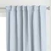 Spoonflower Mini Micro Light Blue Curtain Panel