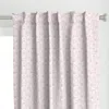 Spoonflower Mini Scale Block Print Curtain Panel