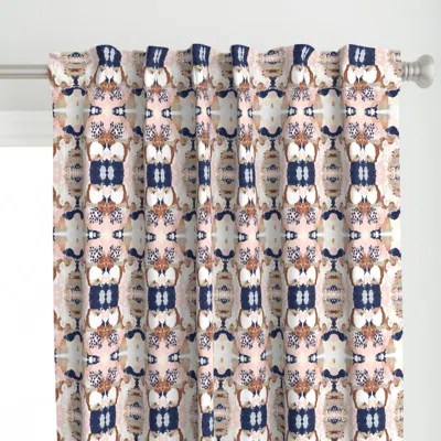 Spoonflower Mini - Sonia Abstract Curtain Panel