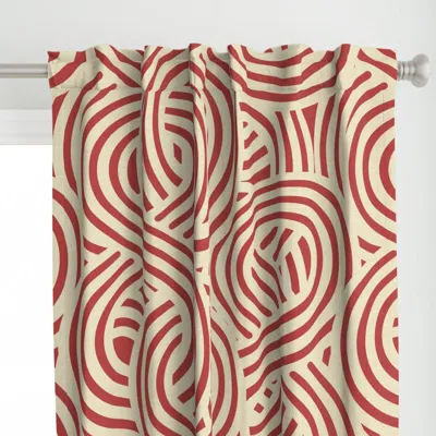 Spoonflower Minimalist Eight By Eight Curtain Panel