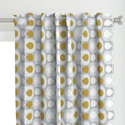 Spoonflower Mod Scandinavian Curtain Panel