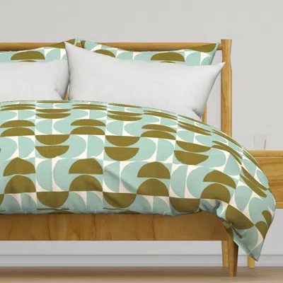 Spoonflower Modern Bedroom Bauhaus Half Duvet Cover