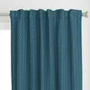 Spoonflower Modern Leave Lines Curtain Panel