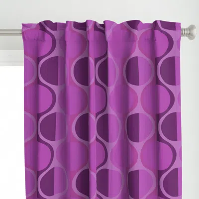 Spoonflower Modern Mid Century Curtain Panel