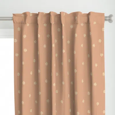 Spoonflower Modern Small Organic Curtain Panel