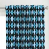 Spoonflower Monster High - Blue Curtain Panel