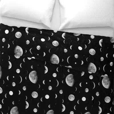 Spoonflower Moon Phases Euro Pillow Sham