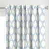 Spoonflower Moroccan Trellis - Fresh Curtain Panel