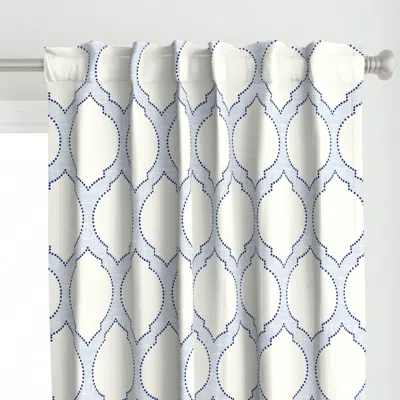 Spoonflower Moroccan Trellis - Light Curtain Panel