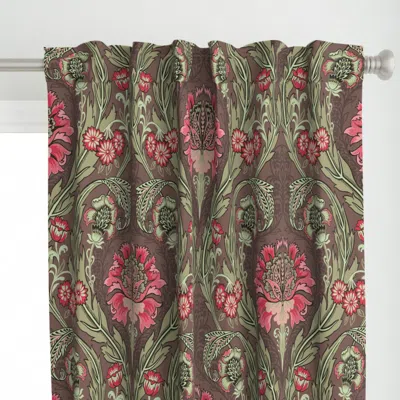 Spoonflower Morris // Elegant Art Curtain Panel