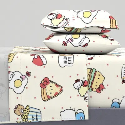 Spoonflower My Cat Queen Sheet Set