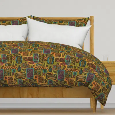Spoonflower Native Poly Duvet Cover