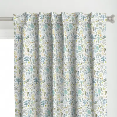 Spoonflower Natural Forms - Small Curtain Panel