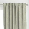 Spoonflower Natural Texture Stripes Curtain Panel