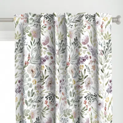 Spoonflower New June Jumbo Curtain Panel