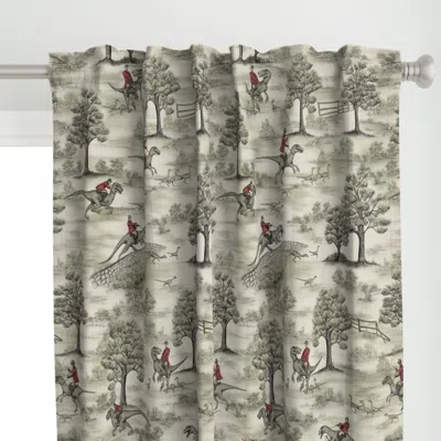 Spoonflower Not-so-traditional Curtain Panel