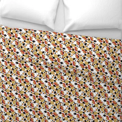 Spoonflower Nuggets And Fries Wide Cotton Sateen 3.5 oz 26" X 20" Standard Knife Edge