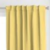 Spoonflower Oahu Sunset Medium Yellow Curtain Panel