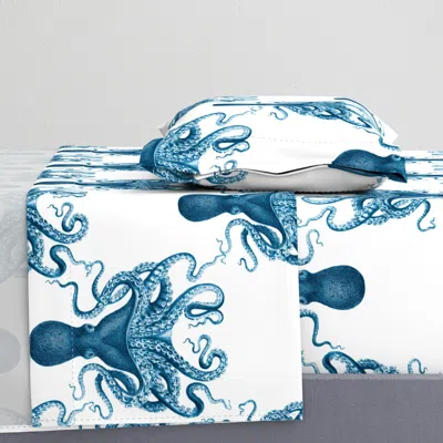 Spoonflower Octopus Verrucosus Twin Sheet Set