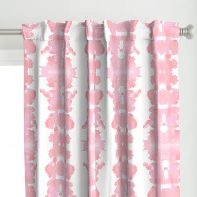 Spoonflower Pale Valentine Double Curtain Panel