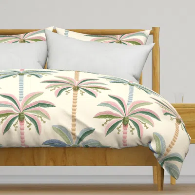 Spoonflower Palm Springs Multi-coloured Duvet Cover