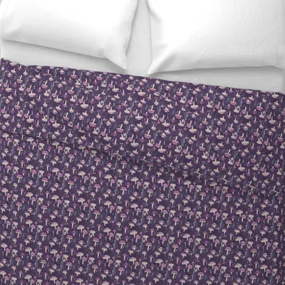 Spoonflower Pastel Purple Fairy Ring Wide Cotton Sateen 3.5 oz 26" X 20" Standard Knife Edge