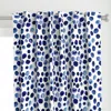 Spoonflower Pebble Beach Blue Curtain Panel