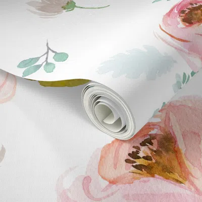 Spoonflower Peel And Stick Wallpaper 18" April Love / No Dandelions / Less Space 2' X 12' Removable