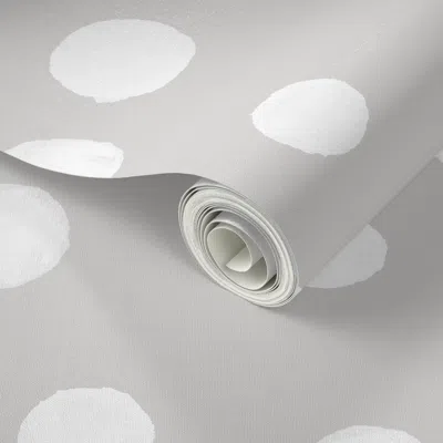 Spoonflower Peel And Stick Wallpaper 8259-mauve-greige-lod-dvd-scale-same-as-7993 2' X 12' Removable