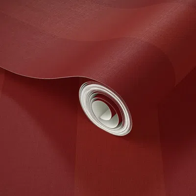 Spoonflower Peel And Stick Wallpaper Awning Stripe On Linen Traditional Red  Removable