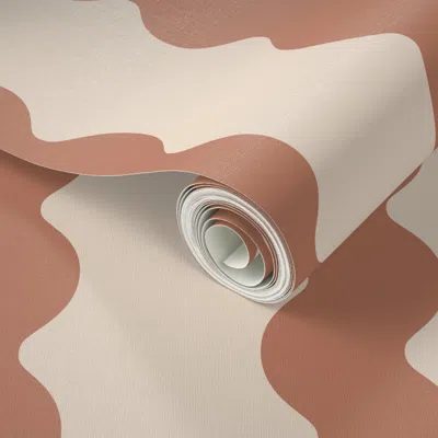 Spoonflower Peel And Stick Wallpaper Big-squig-recolor-frutamix-creams-spiced-cider-casablanca-sw  Removable