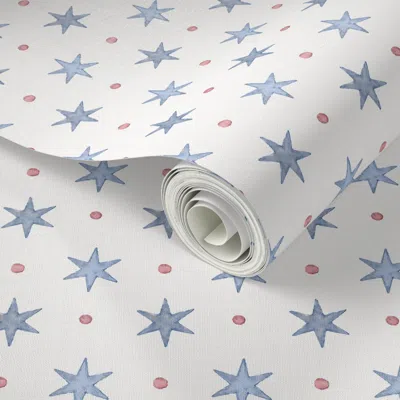 Spoonflower Peel And Stick Wallpaper Birmingham Stella English Apple 3 2' X 12' Removable