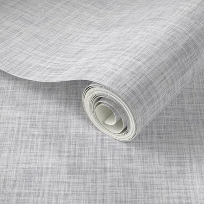 Spoonflower Peel And Stick Wallpaper Cloud Linen 2' X 12' Removable In Multi