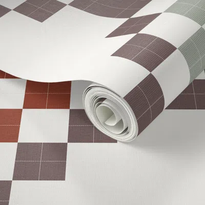 Spoonflower Peel And Stick Wallpaper Cottage Patchwork Quilt 2' X 12' Removable