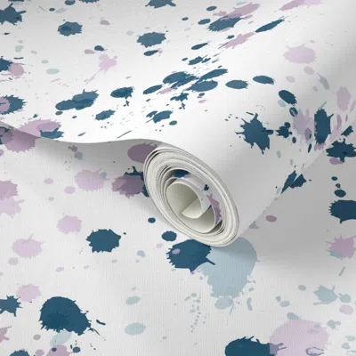 Spoonflower Peel And Stick Wallpaper Custom Calder Splat Version 2 2' X 12' Removable