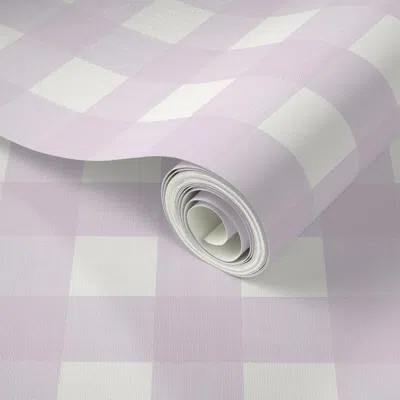 Spoonflower Peel And Stick Wallpaper Dfd0df On Cream White Cross Hatch Plaid  Removable