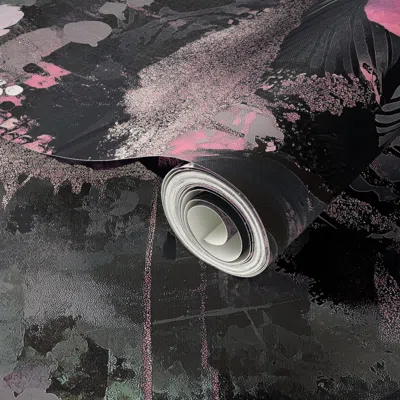 Spoonflower Peel And Stick Wallpaper Dreamscape Floral 1 Rose Veil 2' X 12' Removable