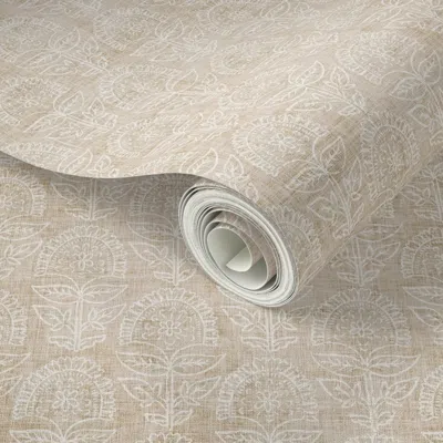 Spoonflower Peel And Stick Wallpaper Farmhouse Kali  Removable