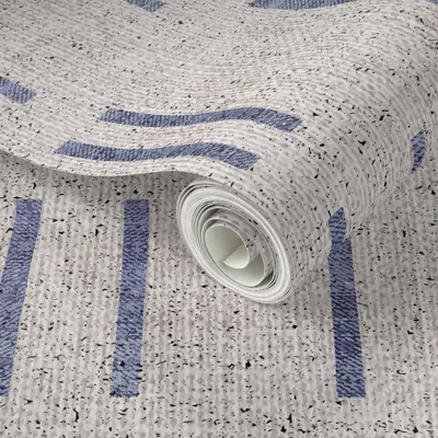 Spoonflower Peel And Stick Wallpaper French Linen Bogo 2' X 12' Removable