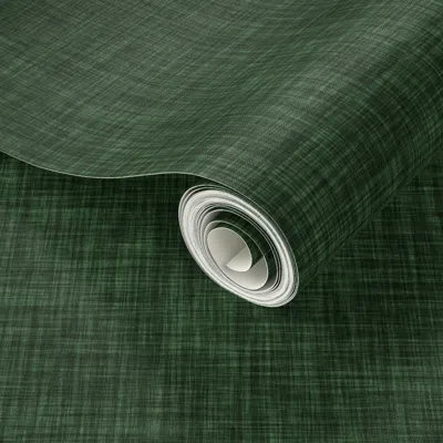 Spoonflower Peel And Stick Wallpaper Hunter Linen 2' X 12' Removable