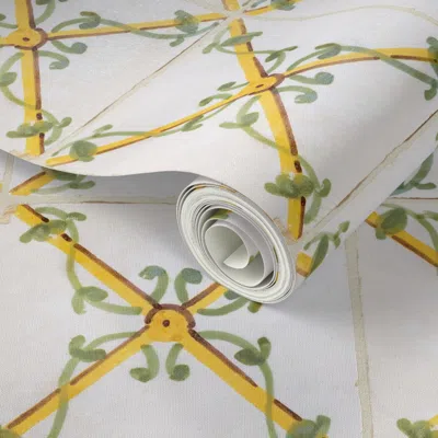 Spoonflower Peel And Stick Wallpaper Kitchen Tile  Removable