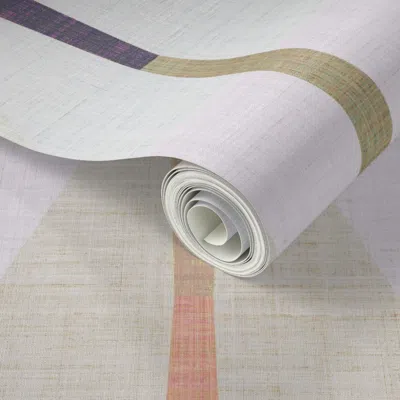 Spoonflower Peel And Stick Wallpaper Klepsydra - Haze 2' X 12' Removable