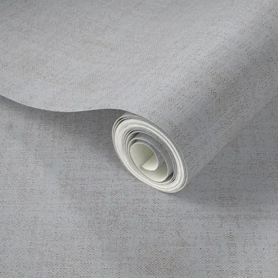 Spoonflower Peel And Stick Wallpaper Linen Baby Blue 2' X 12' Removable